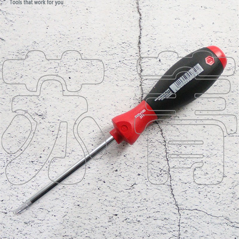 德国Wiha威汉常规十字螺丝刀311系列 圆C形起子杆PH0/PH1/PH2/PH3