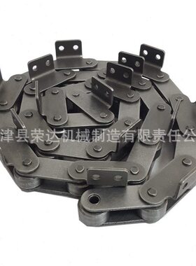 双节距C216AL-C2082型侧外片双孔弯板直板大滚珠输送链条