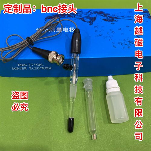 上海217饱和甘汞参比电极217 双盐桥饱和甘汞电极 BNC插头Q9