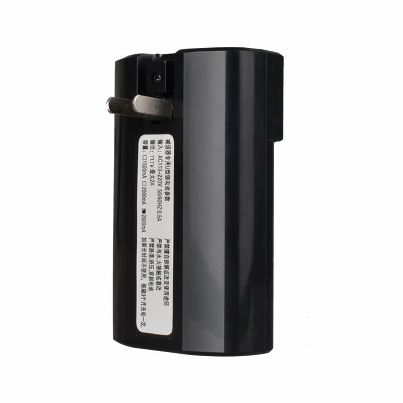 12V锂电池50W喊话器喇叭11.1CV充电电池大容量2600mAh长续航