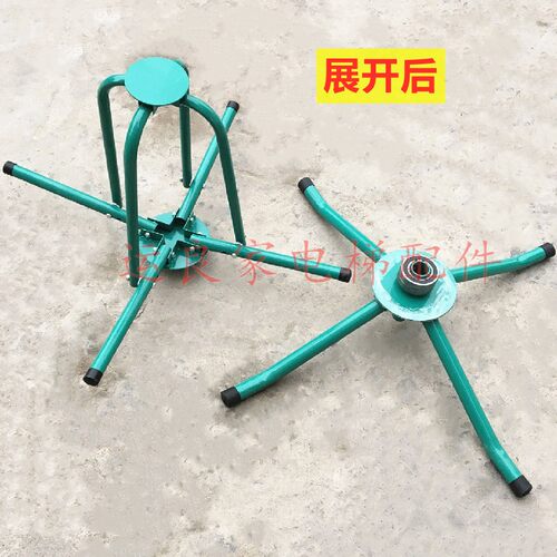 电梯专用钢丝绳放绳器放绳支架卧式放线盘铁架水管架圆盘滑轮组合