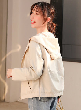 2021春秋季新款百搭短款外套女装韩版上衣夹克bf宽松小个子棒球服