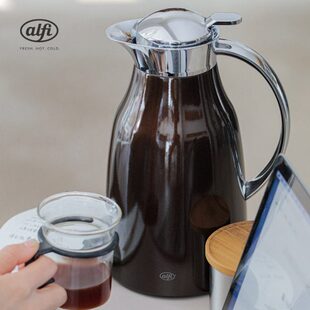德国alfi/爱丽飞Glory系列真空玻璃内胆保温壶防腐蚀保温保冷1L