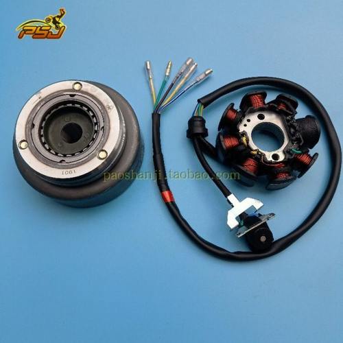 波速尔猎豹猎兔正林北海白板机CQR宗申CB250点火发电线圈磁电机