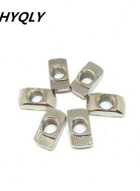 20pcs 45-M4/M5/M6/M8 T Hammer Nuts Aluminum Connector T Slid