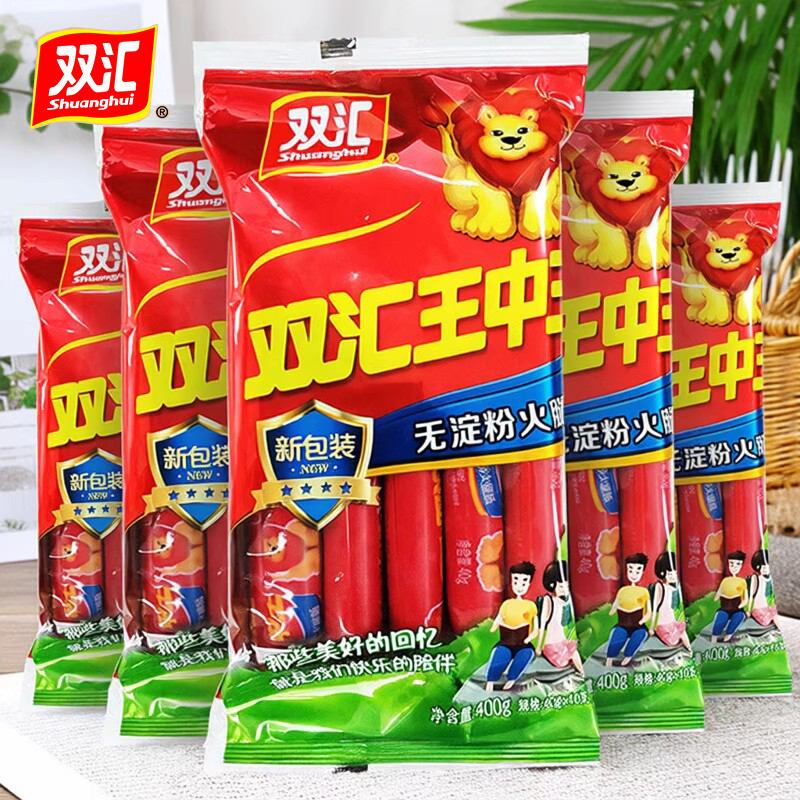 双汇王中王无淀粉火腿肠