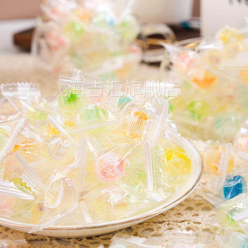 网红元气糖高颜值水果糖果硬糖创意儿童零食节日礼物婚庆散装喜糖