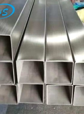 SUS304不锈钢大方管100X100X2.0 抛光表面 建筑装饰用 可激光切