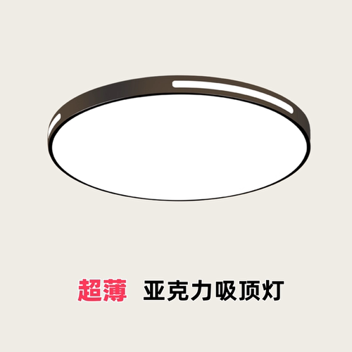 超薄LED圆形吸顶灯主卧阳台