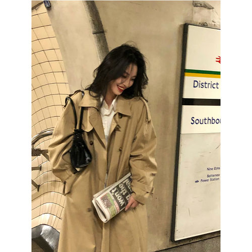 英伦风风衣外套女2025秋