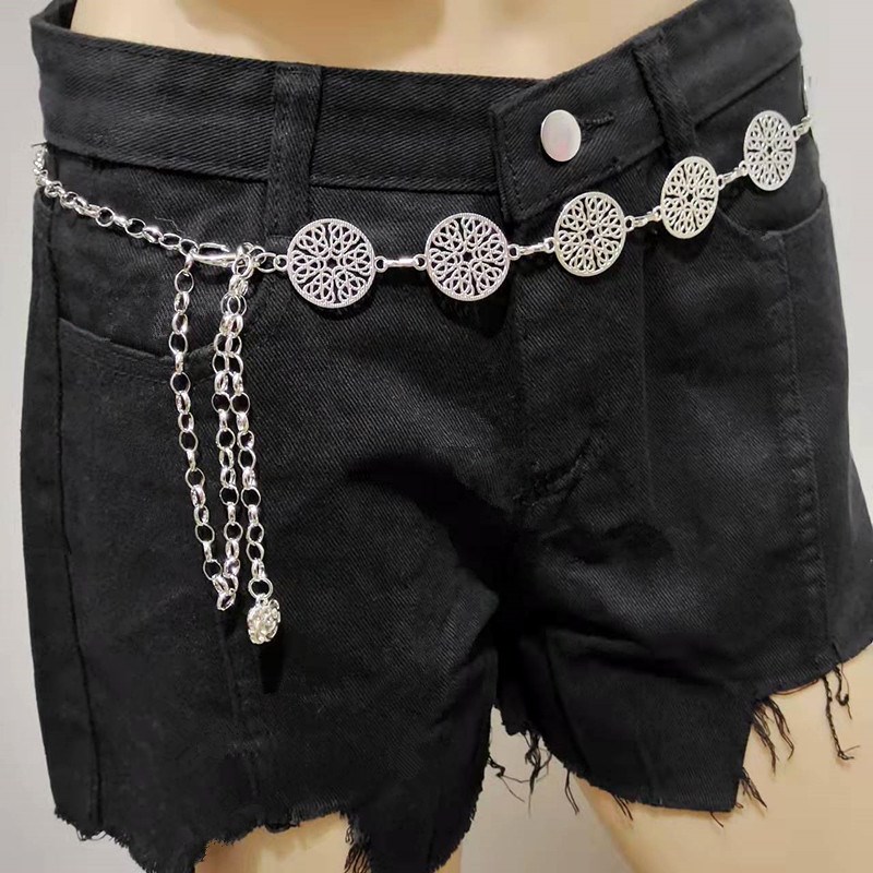 韩版金属腰带女复古百搭女士腰带2021年K新款衬衫连衣裙腰带服配