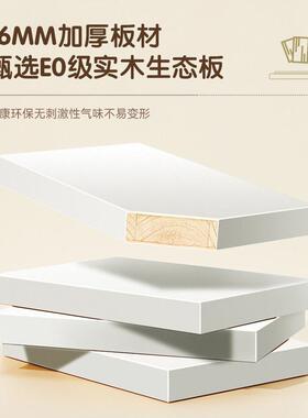 dp实木态板成人衣橱挂生家用p卧室现795代简约储物柜衣柜出租房用