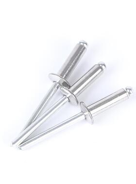 不锈钢钉304全钢开铆口铆型抽芯钉35672/4装潢钉拉铆钉圆头抽芯铆