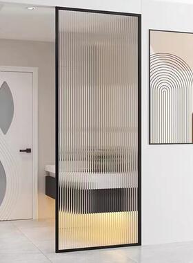 3分40锈钢淋浴房干湿离隔断10m不m窄边框玻91281璃门单固浴室卫生