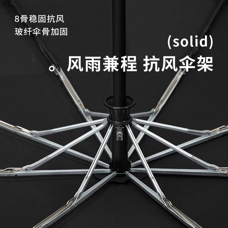 全自动免折叠雨伞秒收记忆贴片伞加大加固加厚稳固抗风直柄伞出口