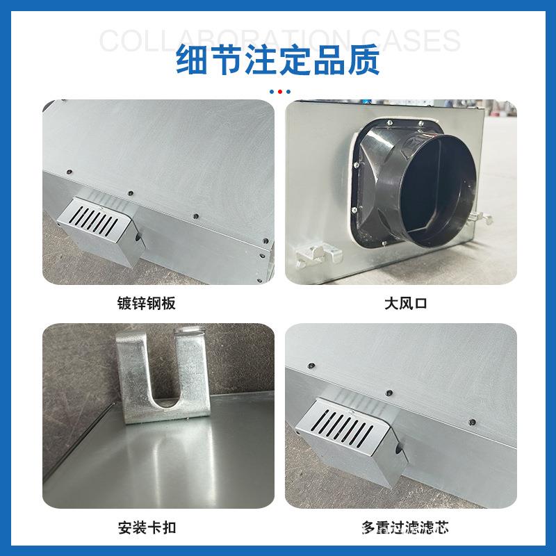 静音管低道风SVK机现货镀锌板风换单向流管道机通风气单向流排风