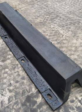 新0224款桥墩A30码防头S护舷DA600橡胶护舷防撞白色D200船用橡胶