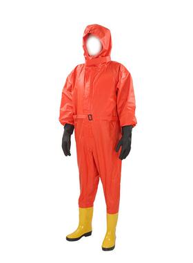 式个人防护套装A防火防CDG化个人套装密全封连体可视视窗连体头（