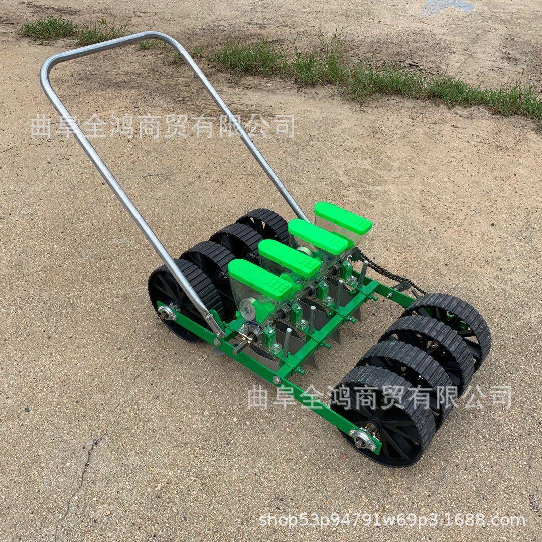 手推式汽油播棚种机大育苗蔬QBJ菜种卜机播白菜萝油菜种植机