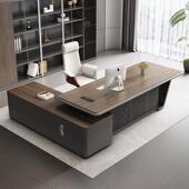 办公椅桌办老板现代董CC 0975事长总裁办公室大班台公桌桌组合高