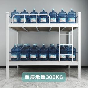 钢制加厚双层床铁高床寓员工下铺低床学生宿上舍公床双人床GD0010