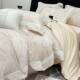 高端240支全棉绒长棉件套AVenus24类母婴级纯棉四床床单被套贡缎