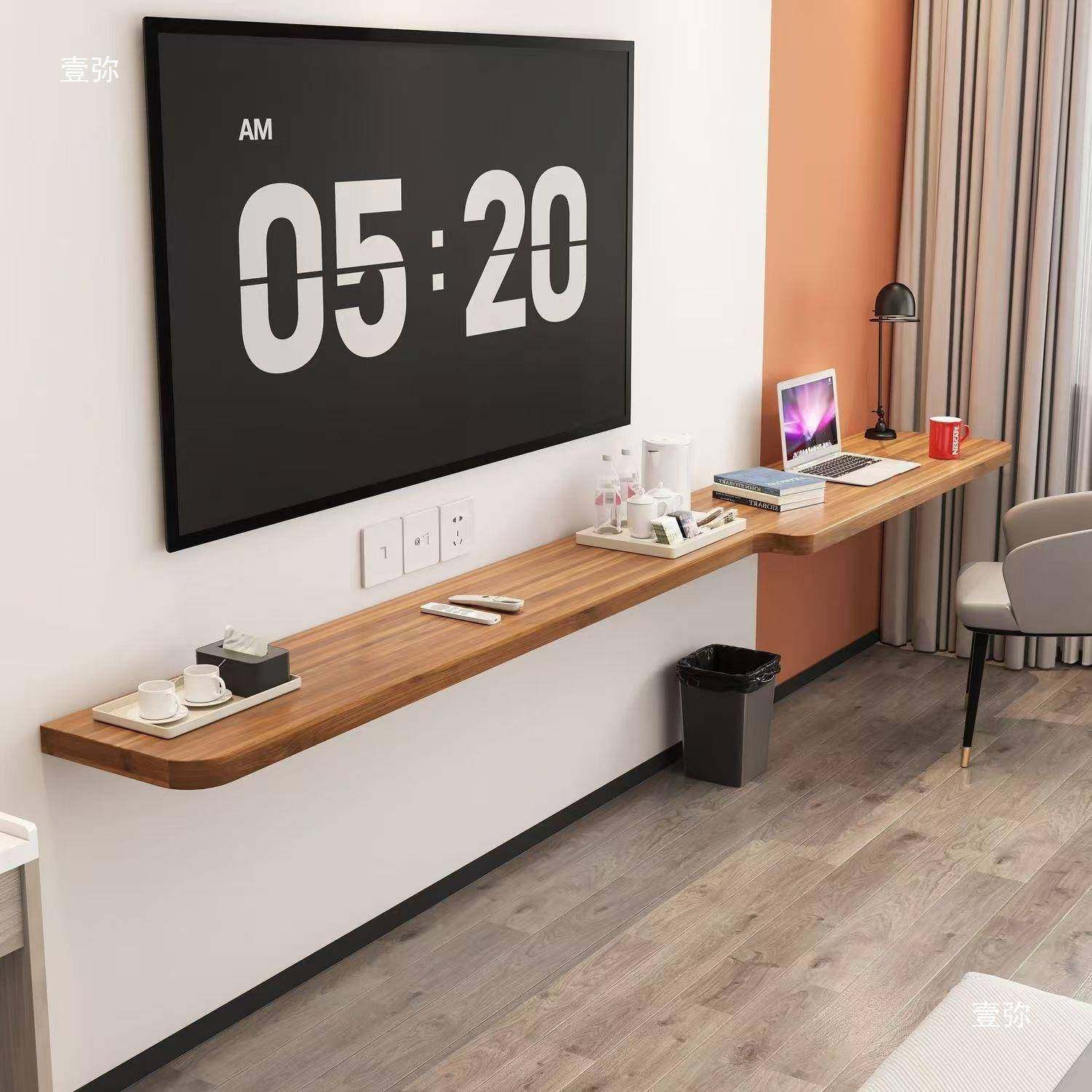 酒店馆电桌视悬空电视柜框行李架款组合新宾简约485条桌子公寓