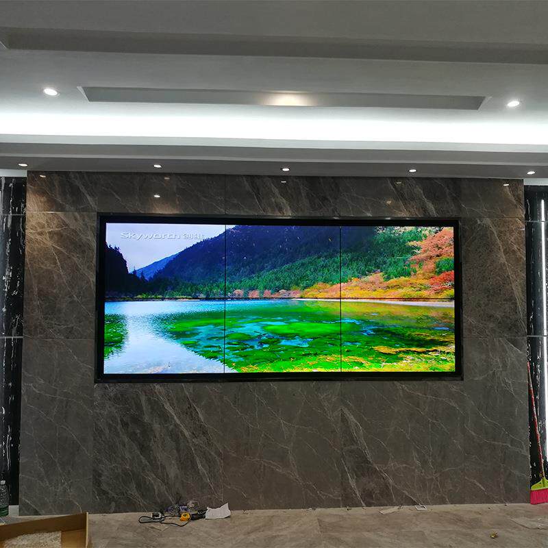 无缝液晶LD550DU拼屏会议展厅监6视显示器4寸4寸55寸65超大拼接接