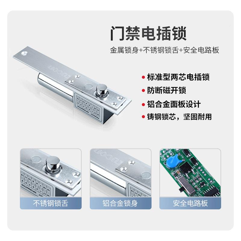 可配任意主机电子门禁厂系ZY001整套装磁力锁电磁家统直销锁智能