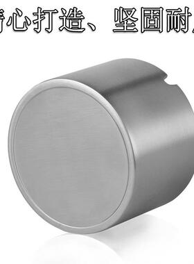4M38M特厚锈钢烟缸家用创意个性LOGO灰网吧办KT不公V烟灰盅车载送