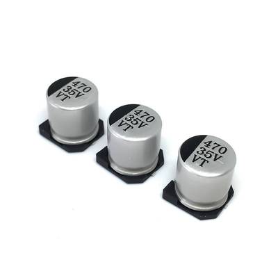 35V470UF 10*10.5MM贴片电解电容LED驱动开关电源SMD铝壳固态电容