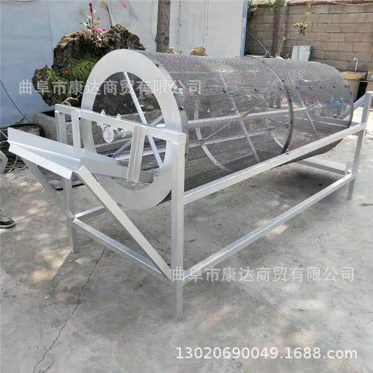 小型滚筒筛塑料颗粒筛选机草料筛土机艾绒筛选机不锈钢振动筛,特色手工艺,其他特色工艺品,淘宝优惠券,粉丝福利购,淘宝优惠卷