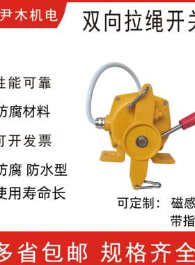 玻璃钢拉绳开关XTD-ELS-C2双向拉绳开关输送带开关KLT2-2