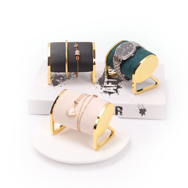 高档金色手表手链展示架手镯手串珠宝首饰展示道具橱窗柜台陈列