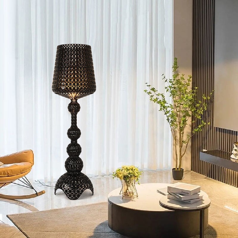 现代轻奢酒杯客厅落地灯创意网红卧室装饰艺术沙发旁灯