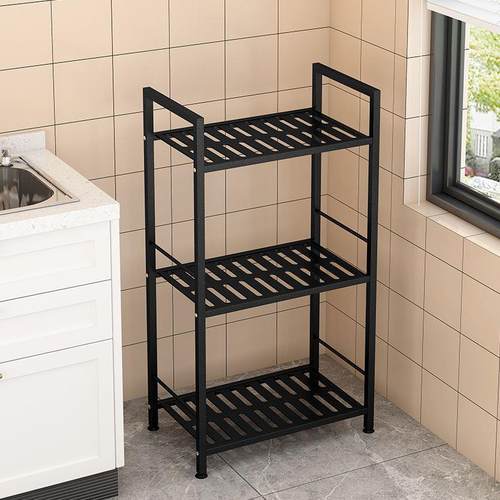 卫生间置物架浴室脸盆架落地式厕所洗手间多层收纳架洗漱台整理架