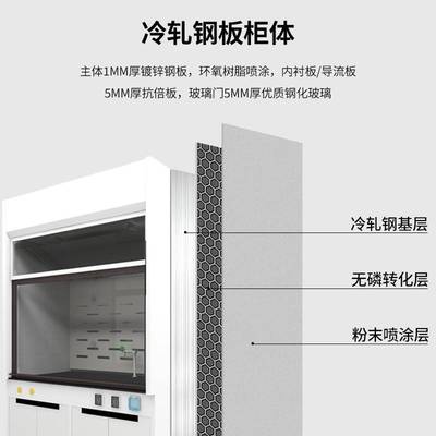 深圳全钢通风柜PP通风橱实验室桌上型化验室净化柜净气型排风厂家
