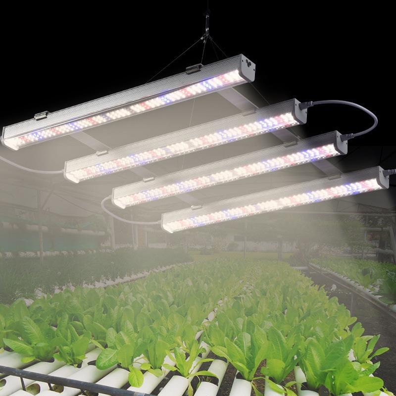 LED全光谱植物灯管蔬菜育苗灯室内大棚种植补光灯T5T8T12灯管