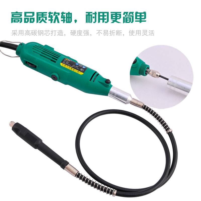卡努511电磨C套装电磨头玉雕电磨机调速电磨 打磨机迷你电磨直磨