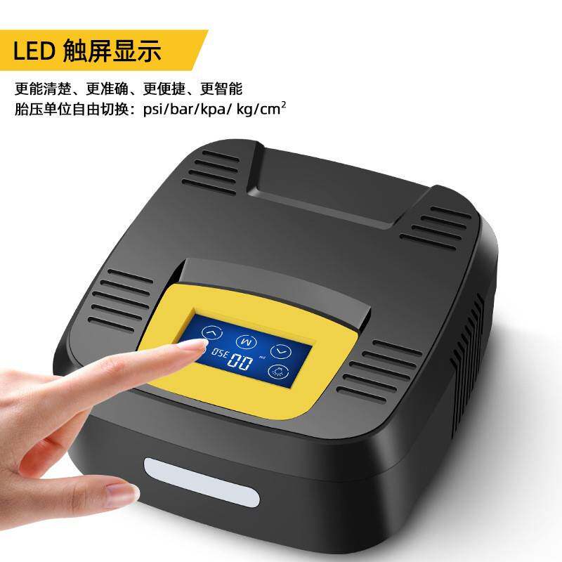 车载轮胎充气泵迷你便携锂电车汽车打气泵车用数显气缸车轮充气泵