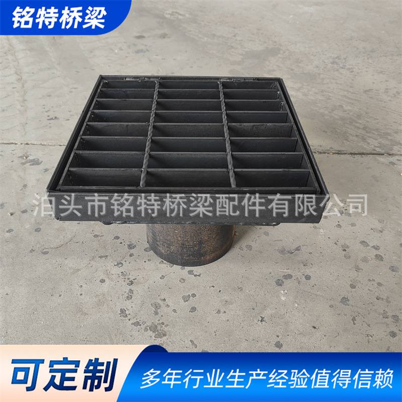 泄水口地漏公路人行道集水箱铸铁泄水管雨水口桥梁集水箱收水口