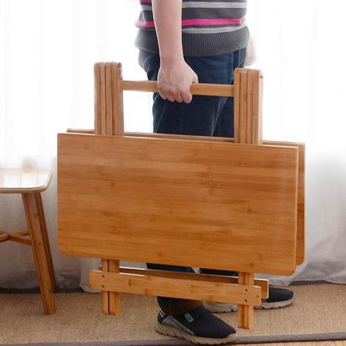 XN免安装可折叠桌子现代可调节户外小方桌圆桌吃饭餐桌简易方桌摆