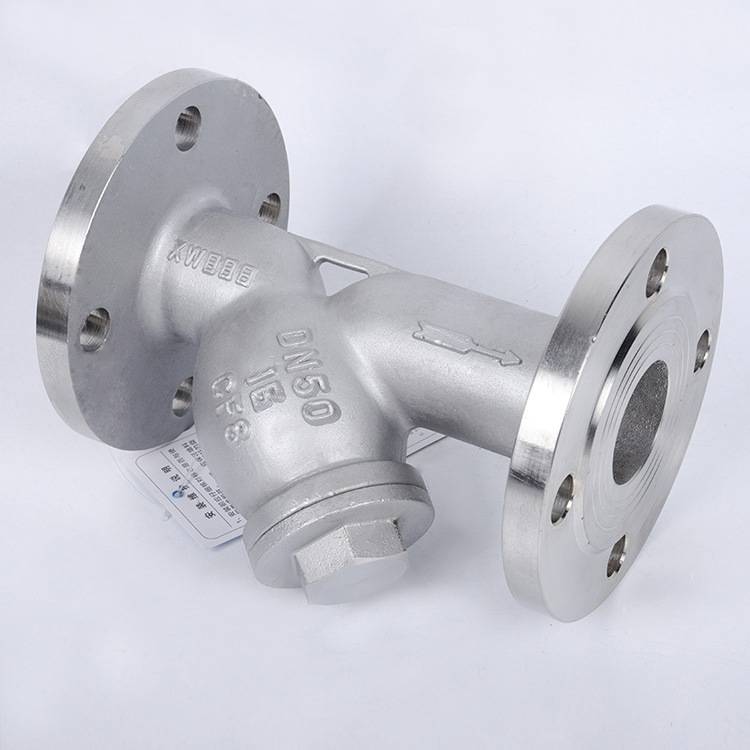 304不锈钢法兰y型过滤器 GL41W-16P滤水器 DN150 100 80 50过滤网