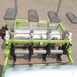 新款汽油自走式四轮带白菜菠菜蔬菜种植机旋耕起垄多行播种机