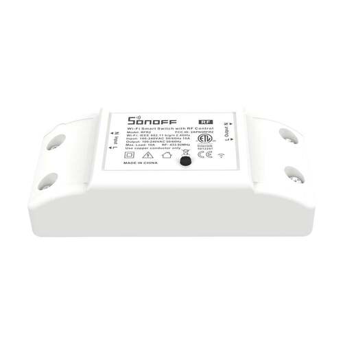 新款Sonoff RF R2 Wifi智能开关通断器433无线遥控改装件智能家居