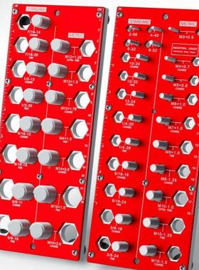 境3跨8孔螺规丝量OSB蓝色红色合一通止规螺丝螺二母螺栓螺纹检查