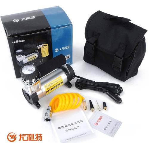 3035车载充气泵打气机单缸电动12V越野车冲气泵汽车打气泵