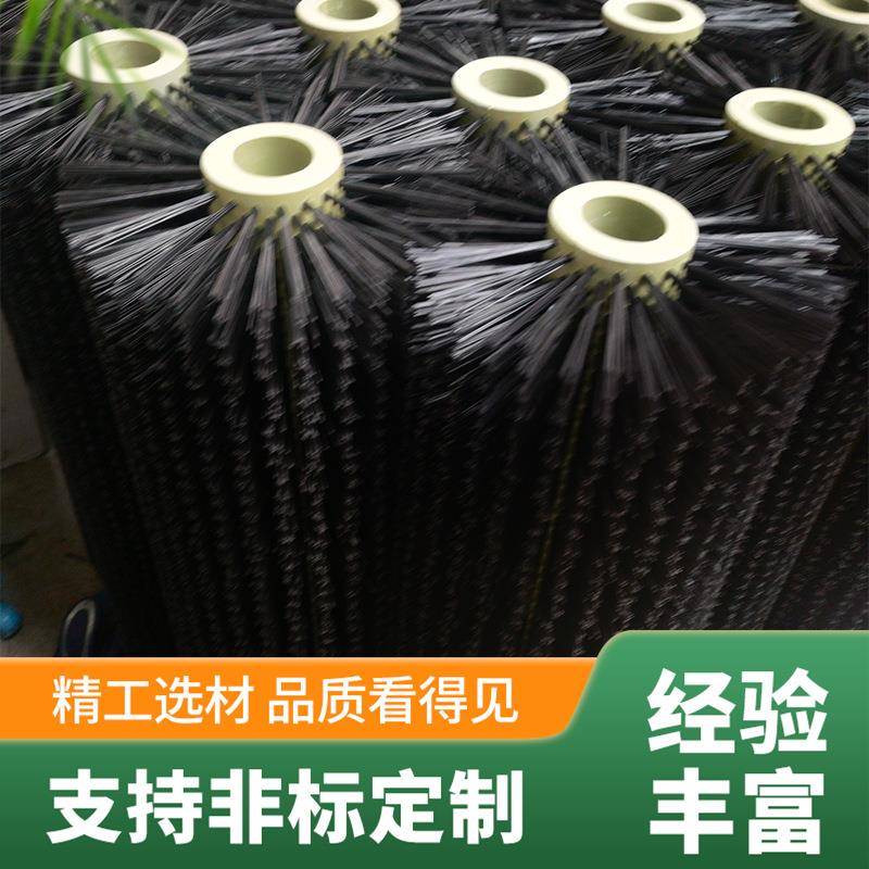 刷厂家直清洗玻璃果蔬尼YNR供毛轮除尘抛光圆龙形工业毛刷辊