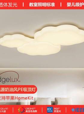 学校led教室普瑞护眼灯无频闪97高显指客厅护眼灯儿童卧室吸顶灯