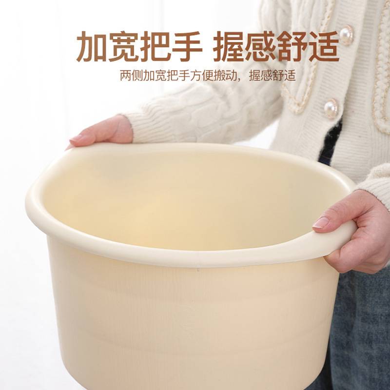 泡脚桶塑料足疗足浴盆沐足桶按摩加厚洗脚盆家用泡脚盆美甲店专用
